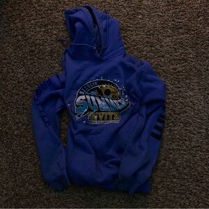Blue Georgia Tech Graphic Hoodie